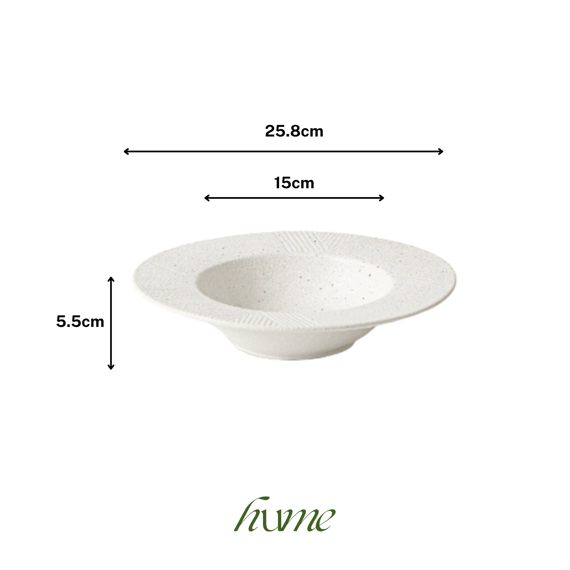 White Hat Plate 10"