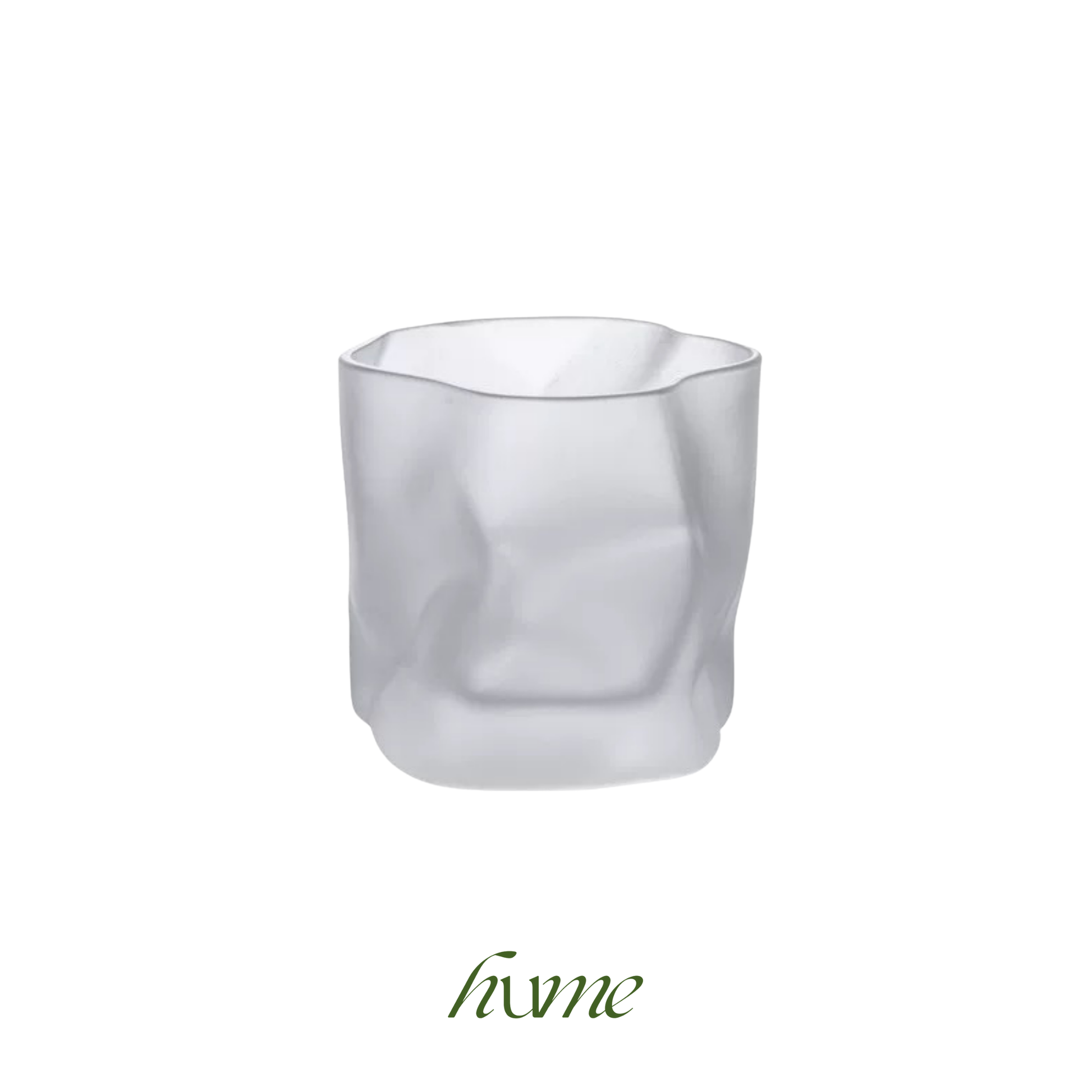 Frosted Wave Glass Cup (210ML)