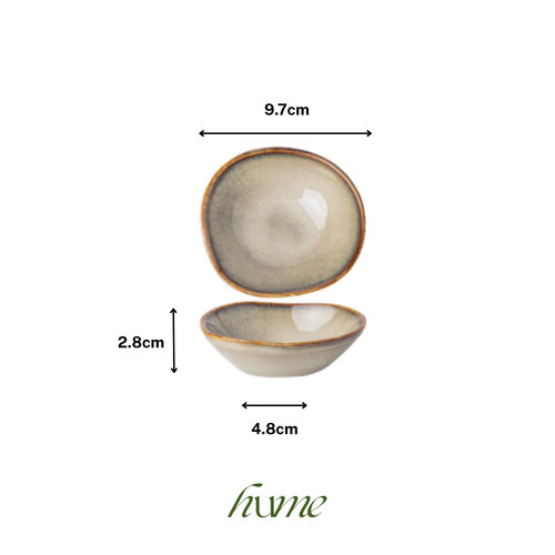 3.5" Rustic Saucer